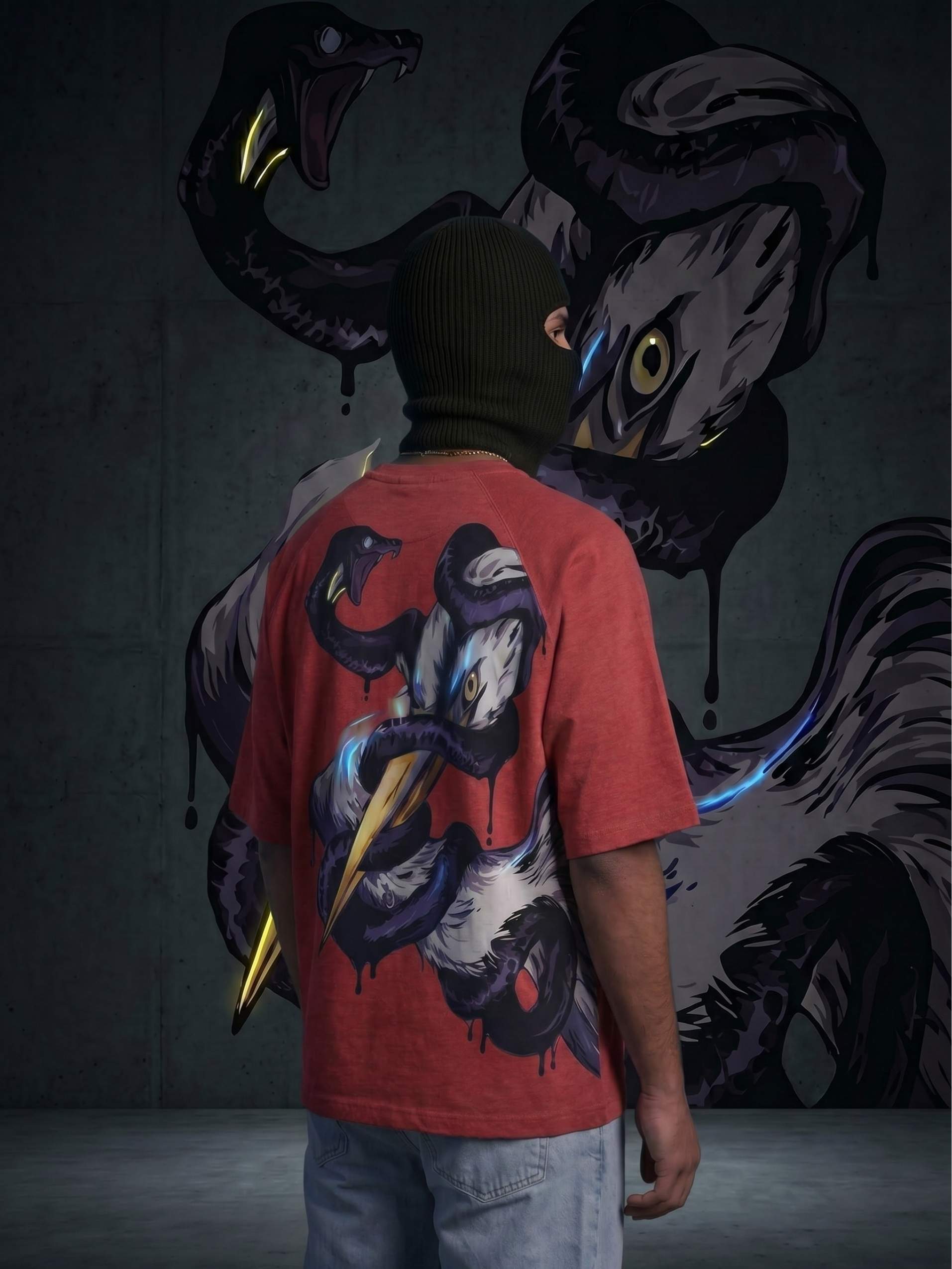 Chokehold Zero-G Raglan - Red
