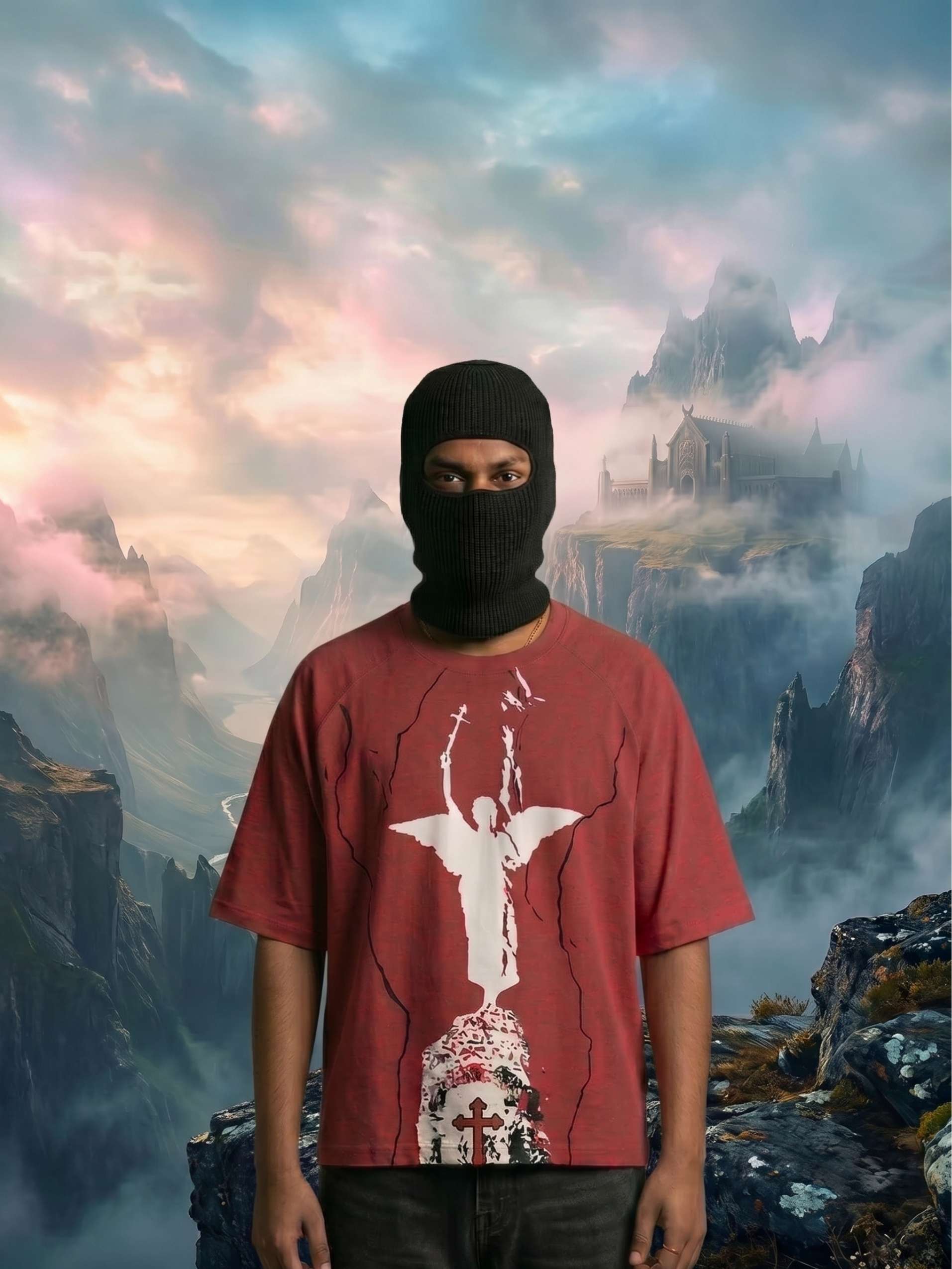 The Sentinel Zero-G Raglan - Red