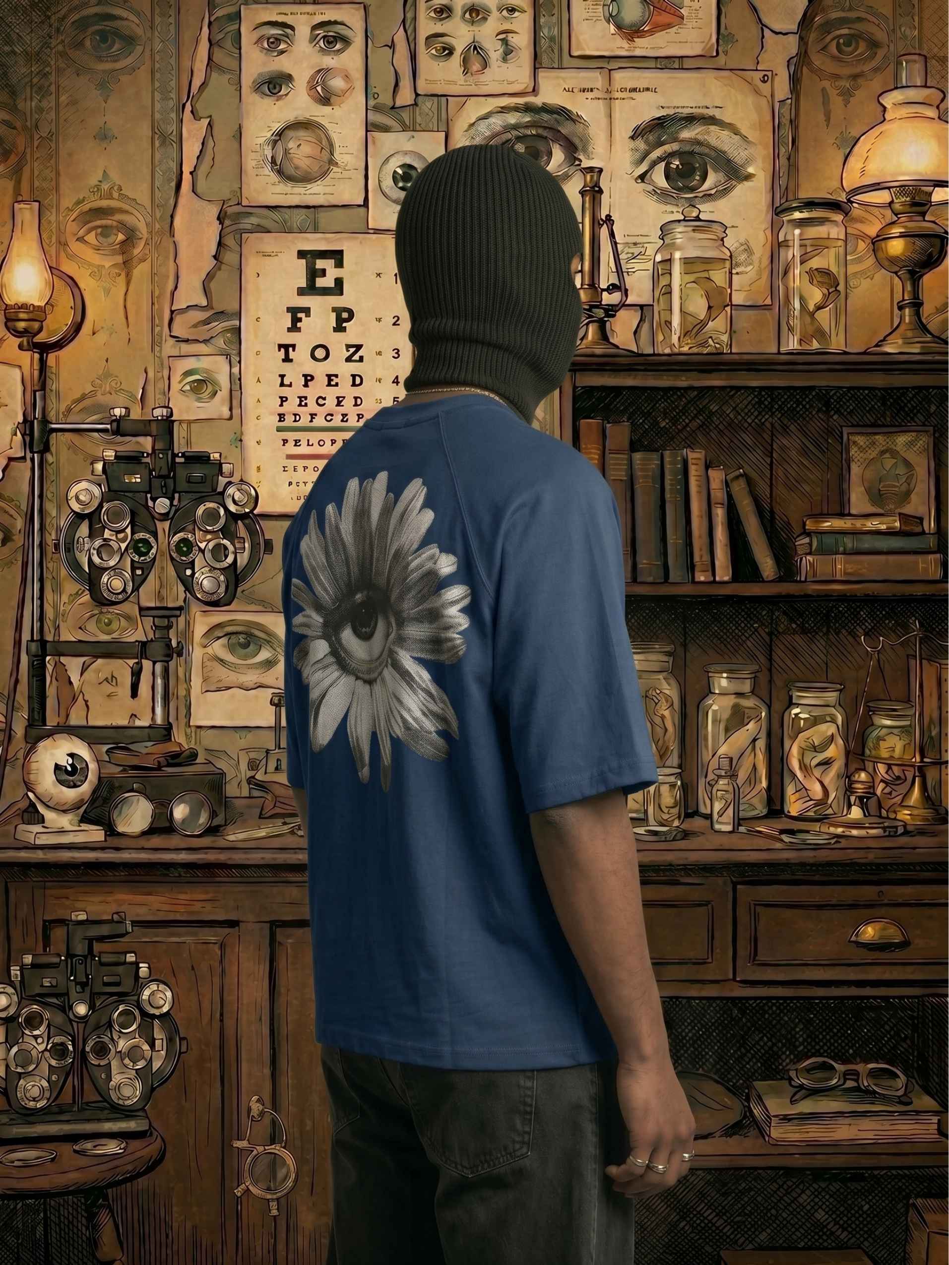 Oculus Daisy Zero-G Raglan - Navy Blue