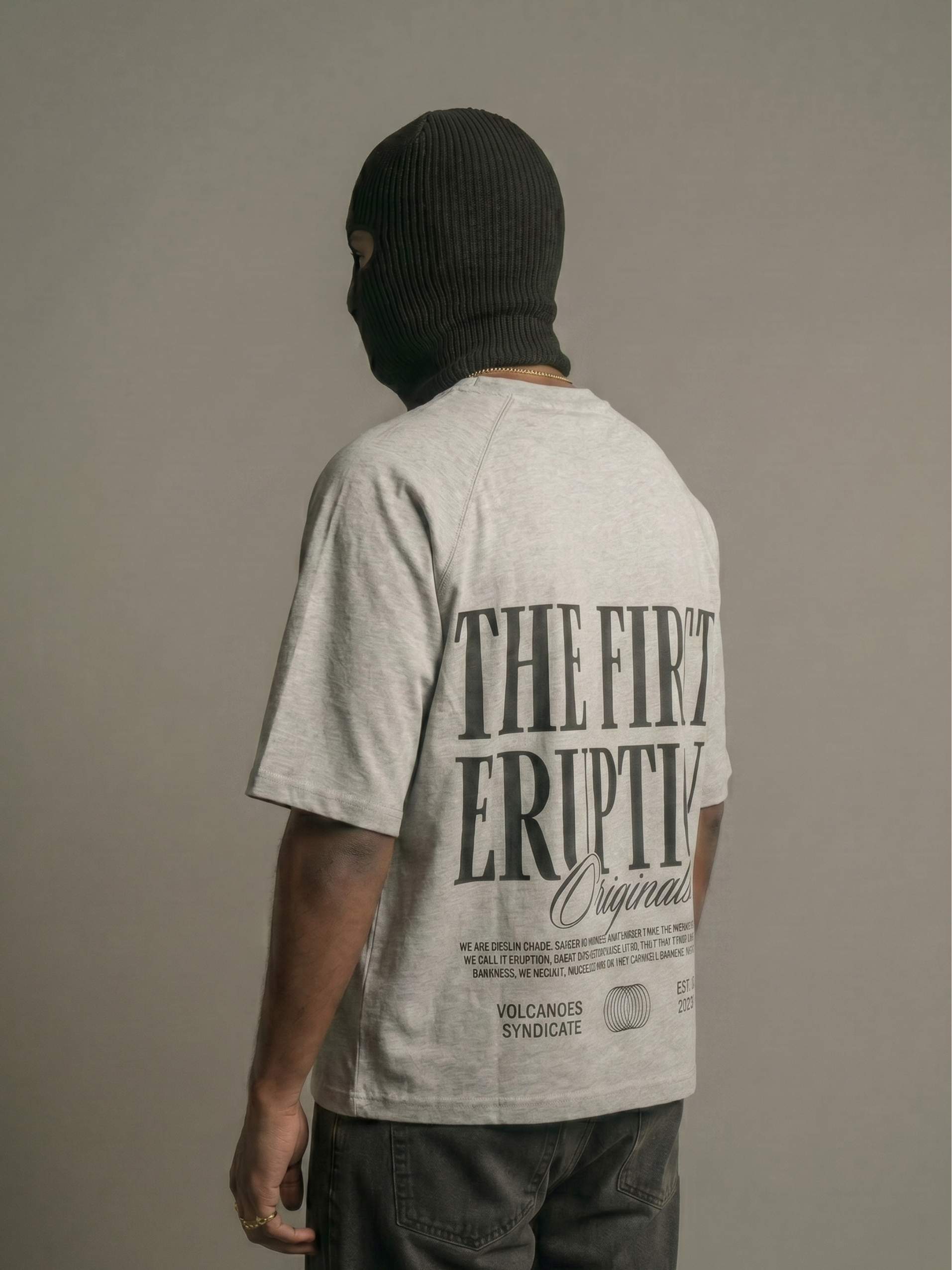 The First Eruption Zero-G Raglan - Grey