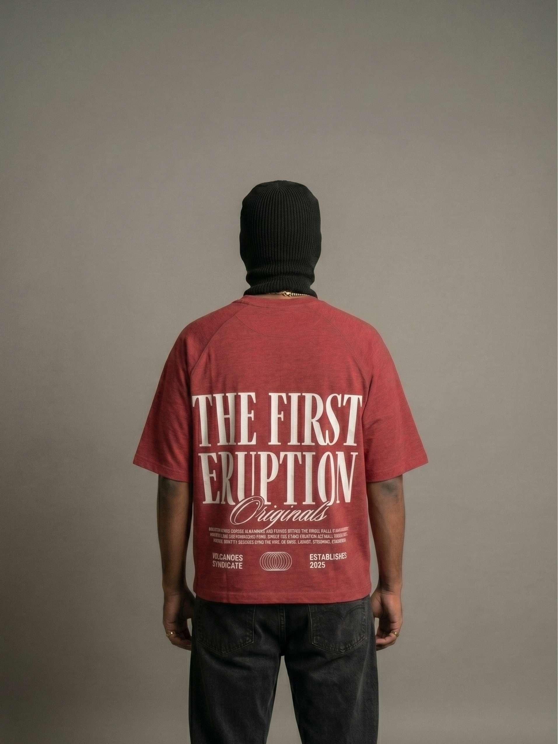 The First Eruption Zero-G Raglan - Red