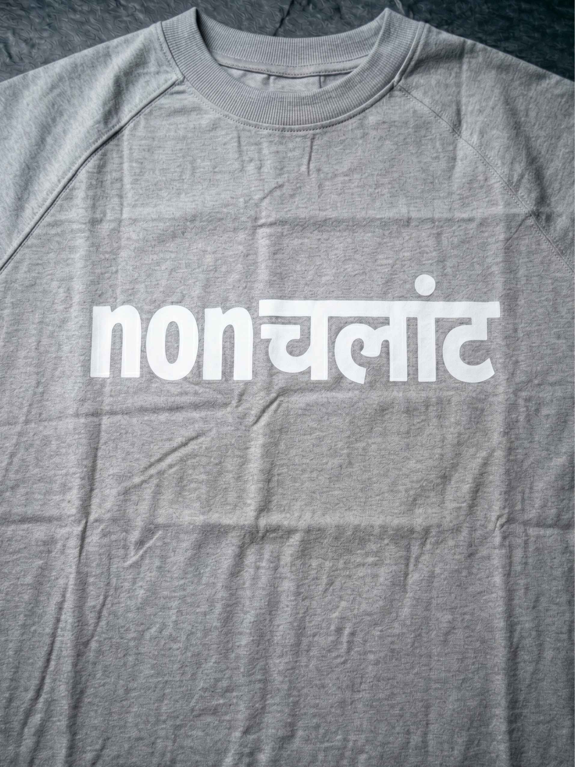 Nonchalant Zero-G Raglan - Grey