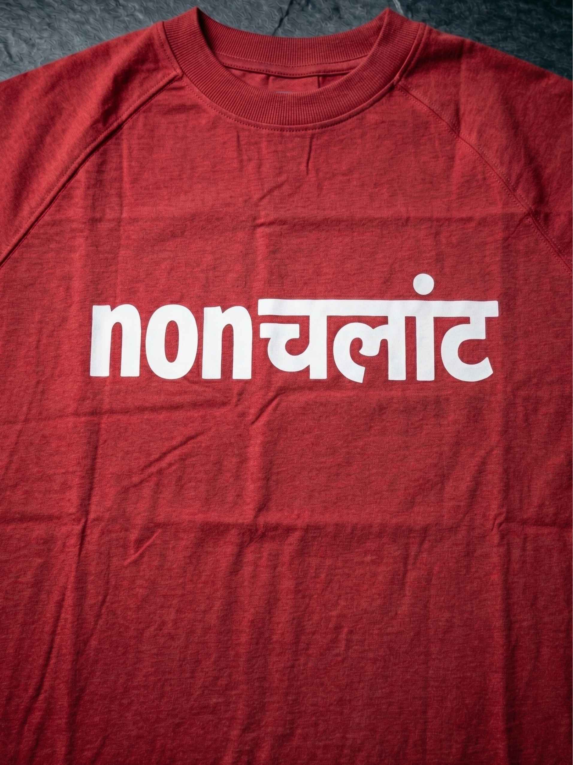 Nonchalant Zero-G Raglan - Red
