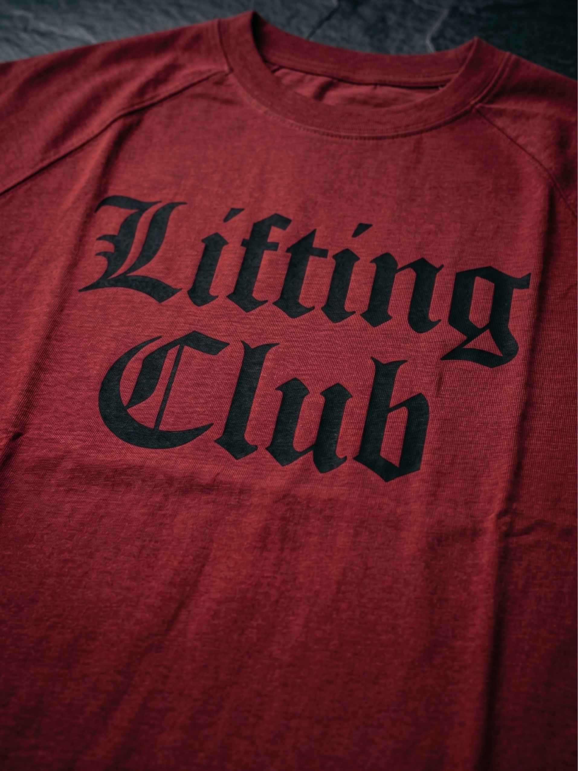 Gothic Lifting Club Zero-G Raglan - Red