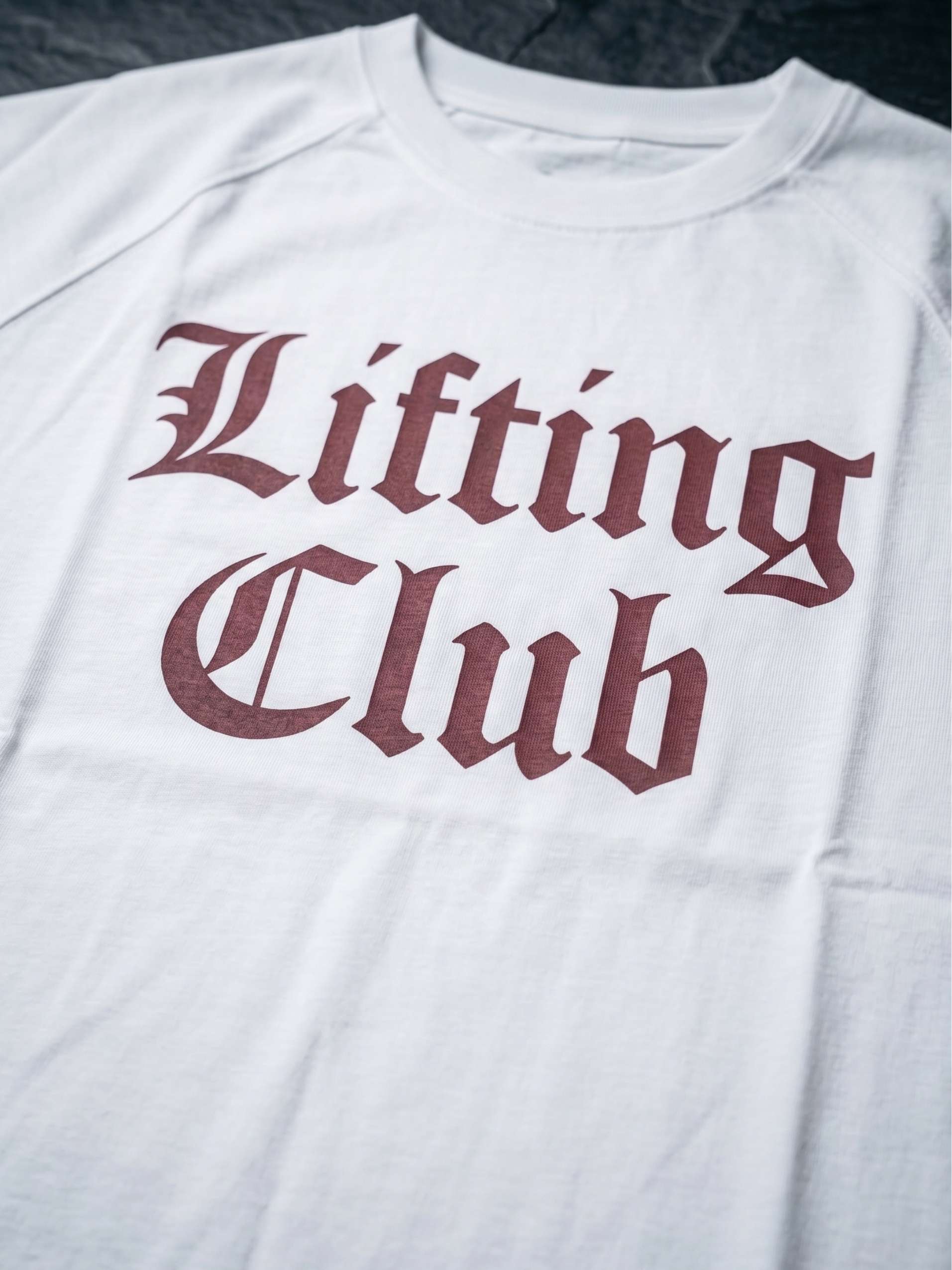 Gothic Lifting Club Zero-G Raglan - White