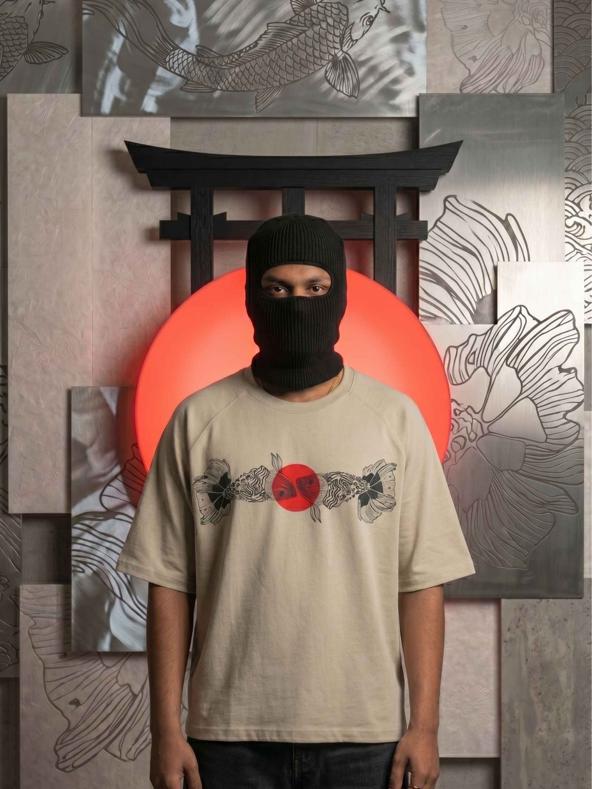 Kaizen Koi Zero-G Raglan - Beige