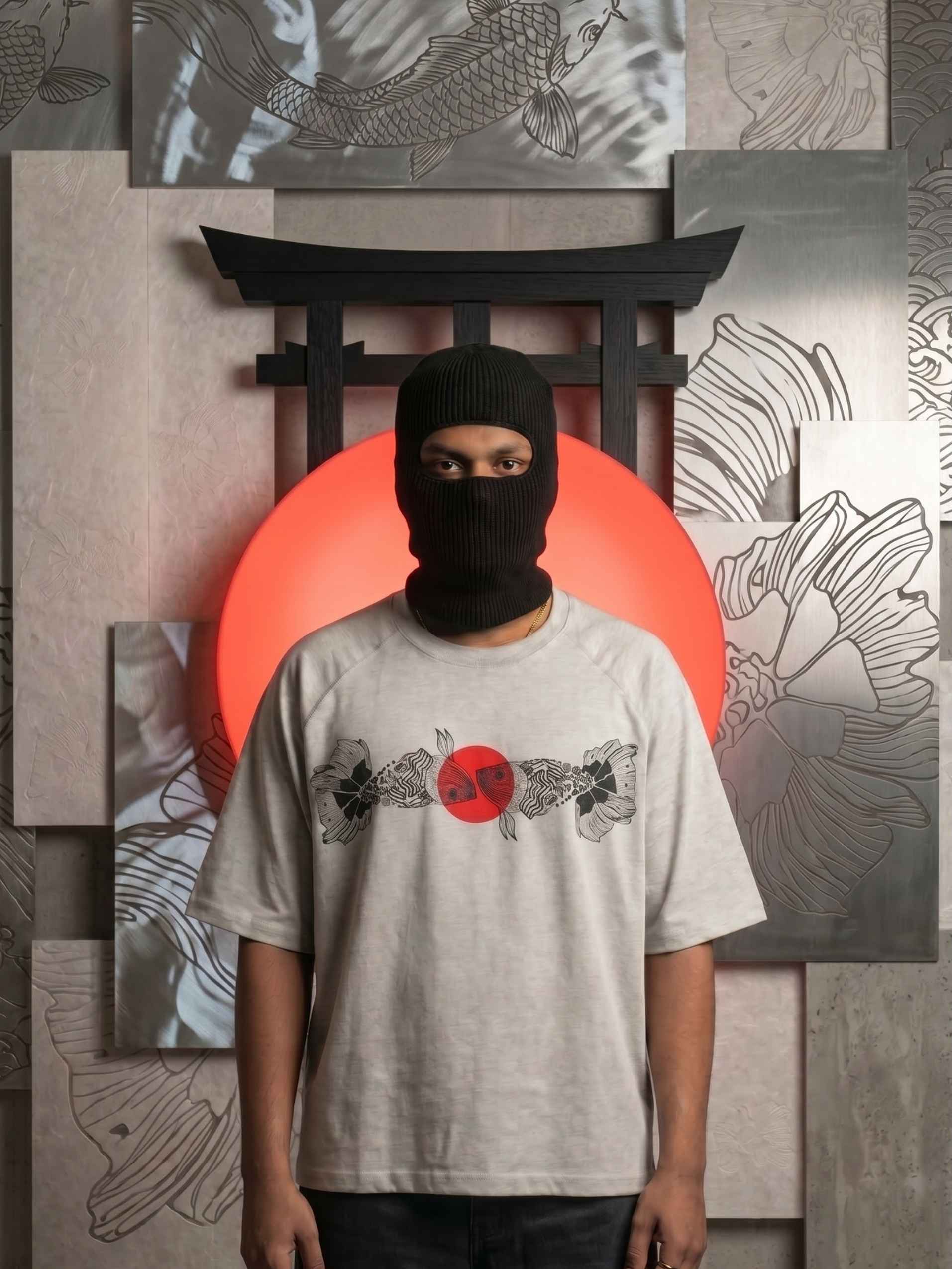 Kaizen Koi Zero-G Raglan - Grey