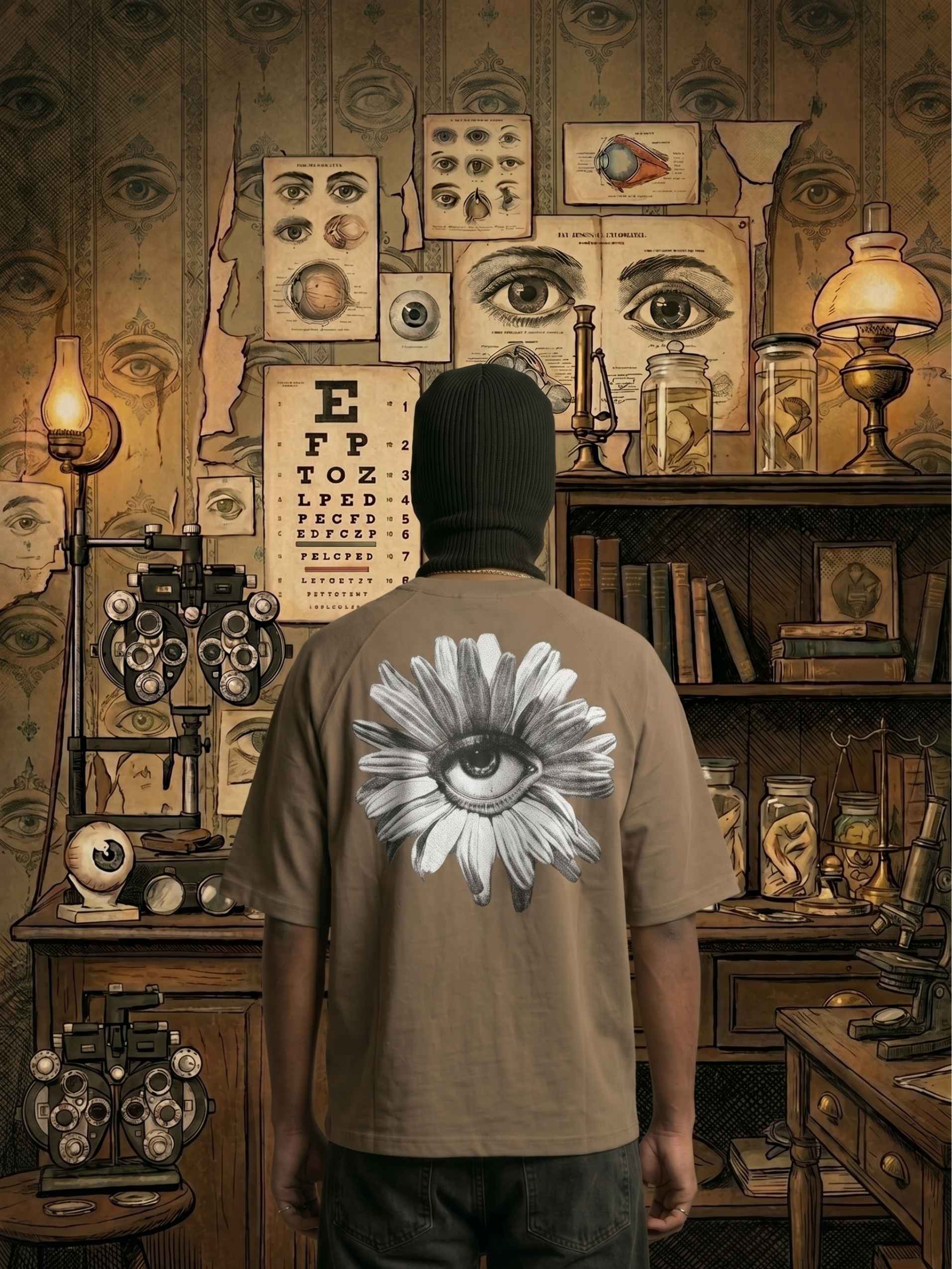Oculus Daisy Zero-G Raglan - Brown