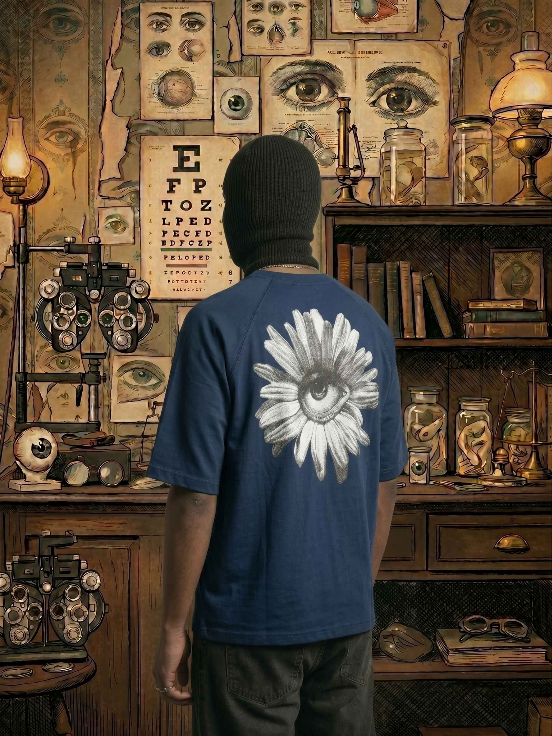 Oculus Daisy Zero-G Raglan - Navy Blue