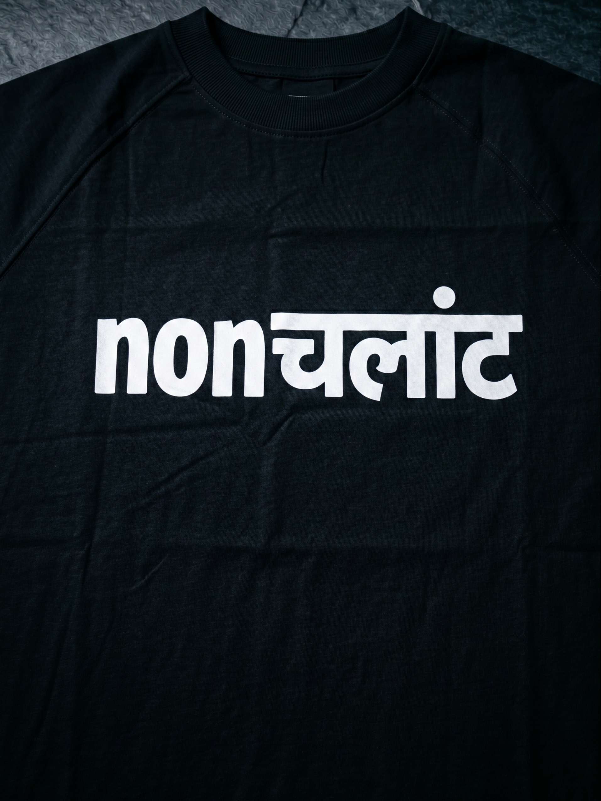 Nonchalant Zero-G Raglan - Black