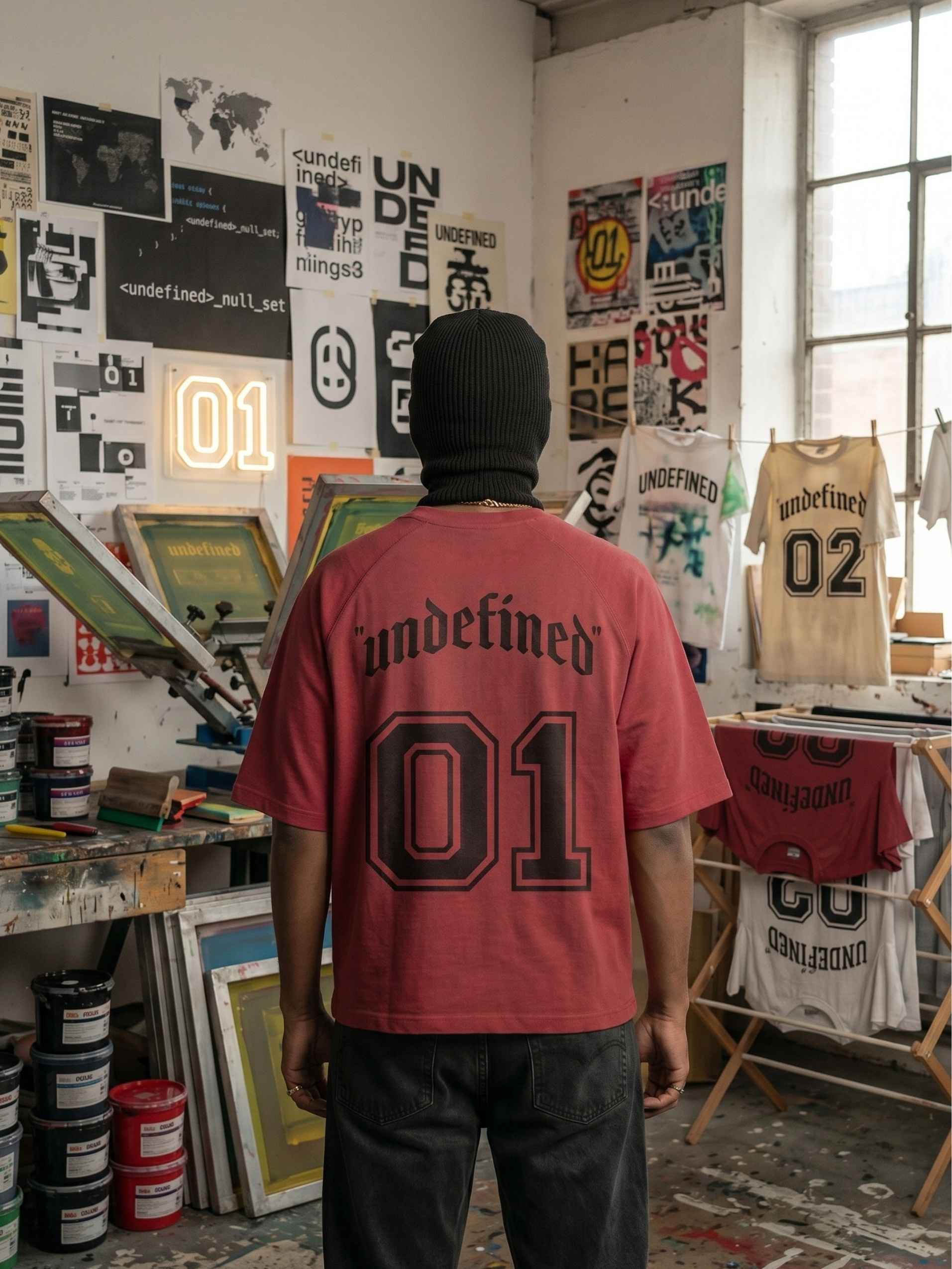 Undefined 01 Zero-G Raglan - Red