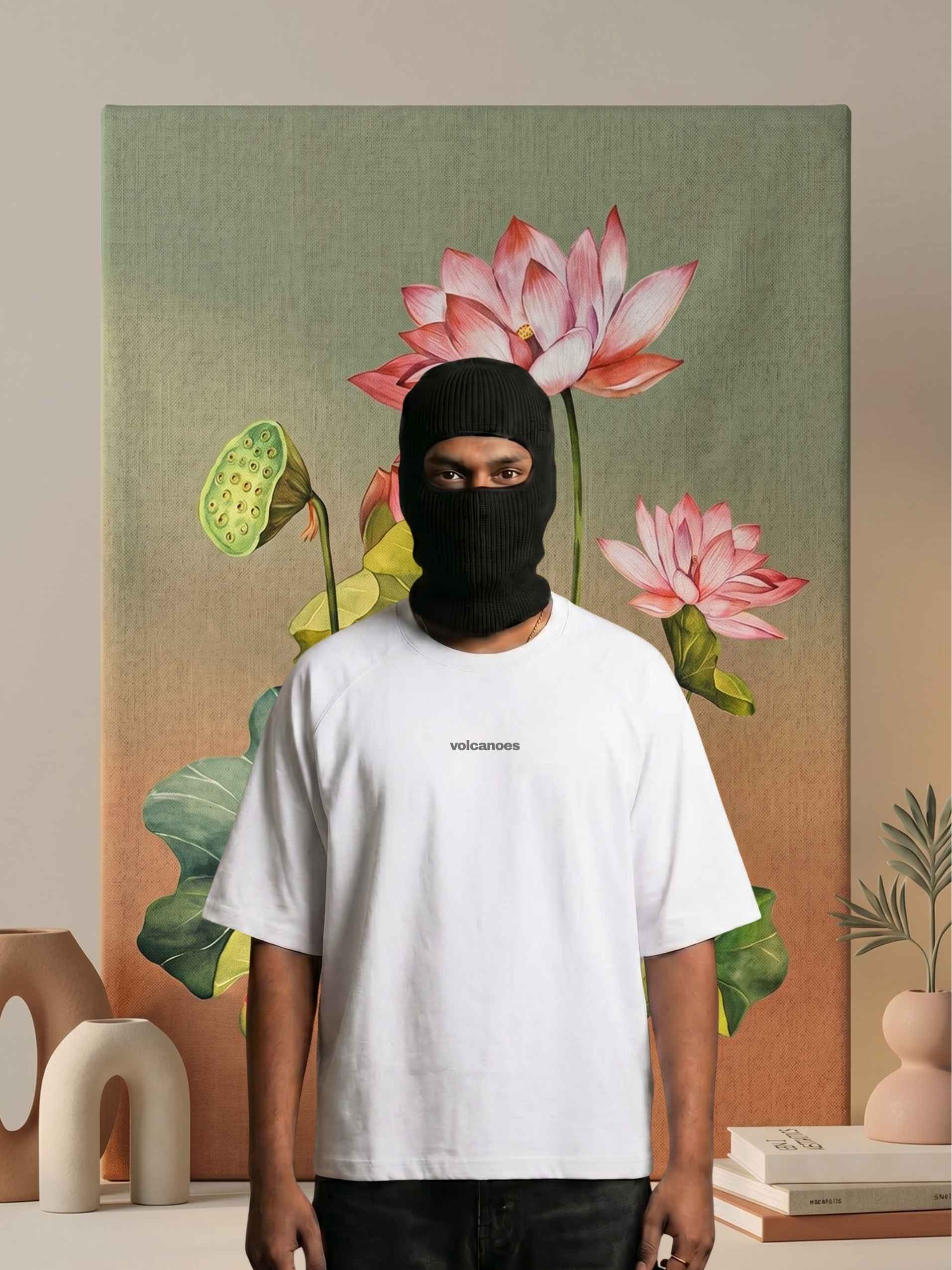 "White lotus"  Zero-G Raglan - White