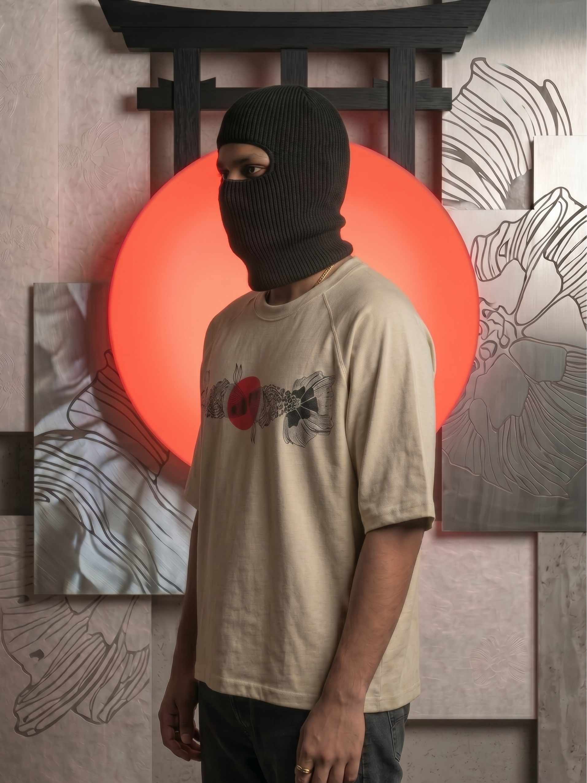 Kaizen Koi Zero-G Raglan - Beige