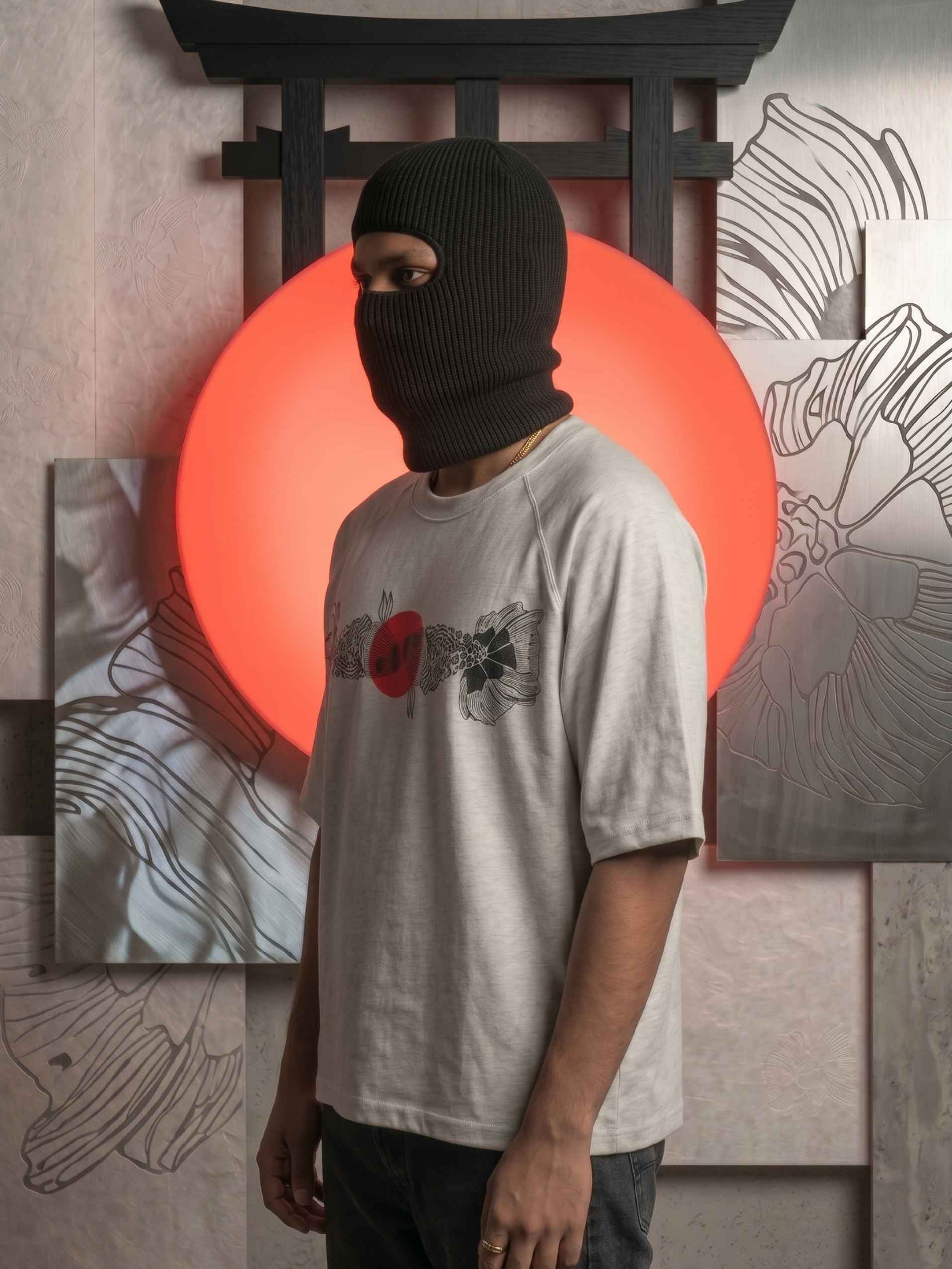 Kaizen Koi Zero-G Raglan - Grey