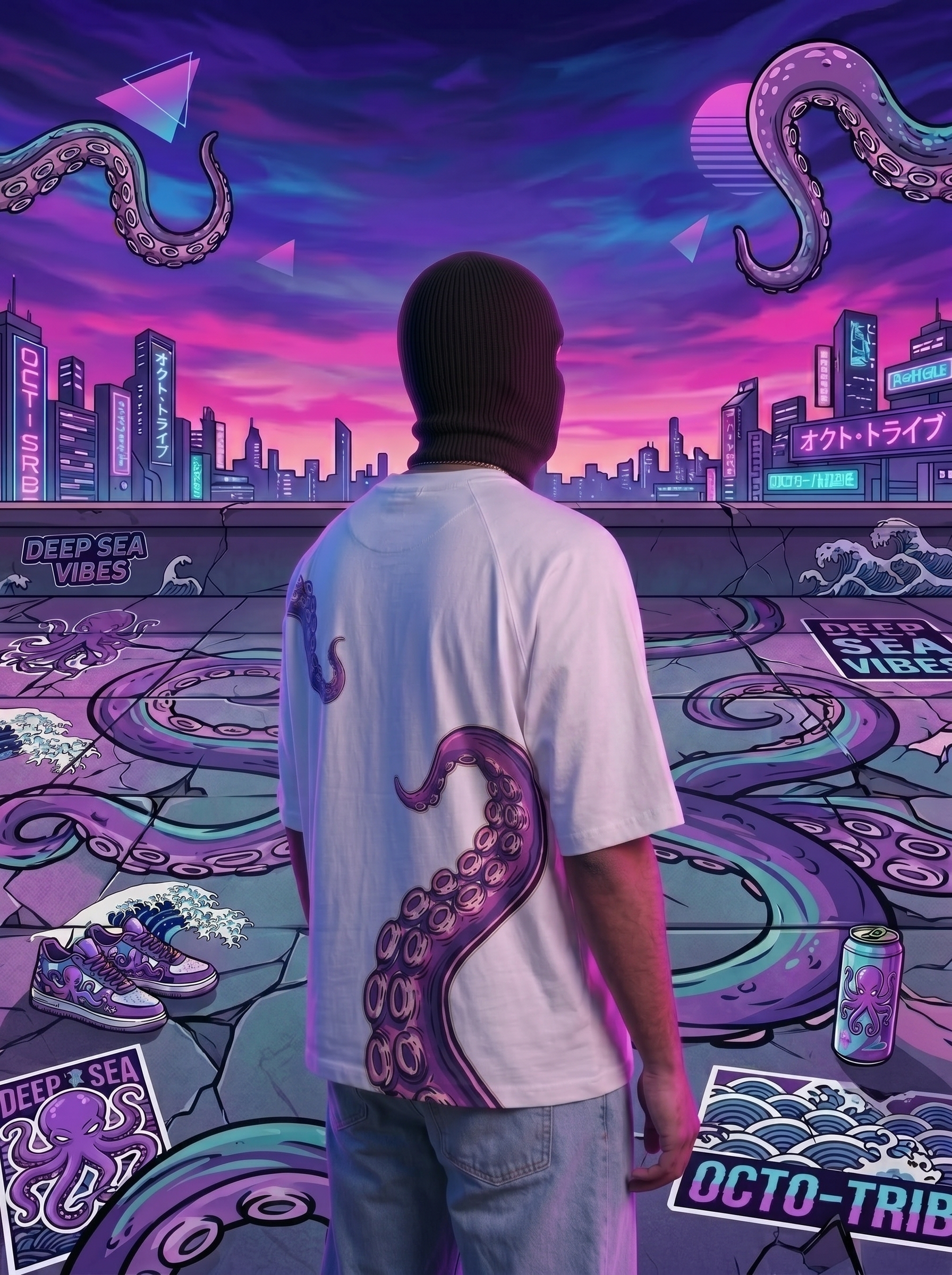 Octopus Zero - G - White