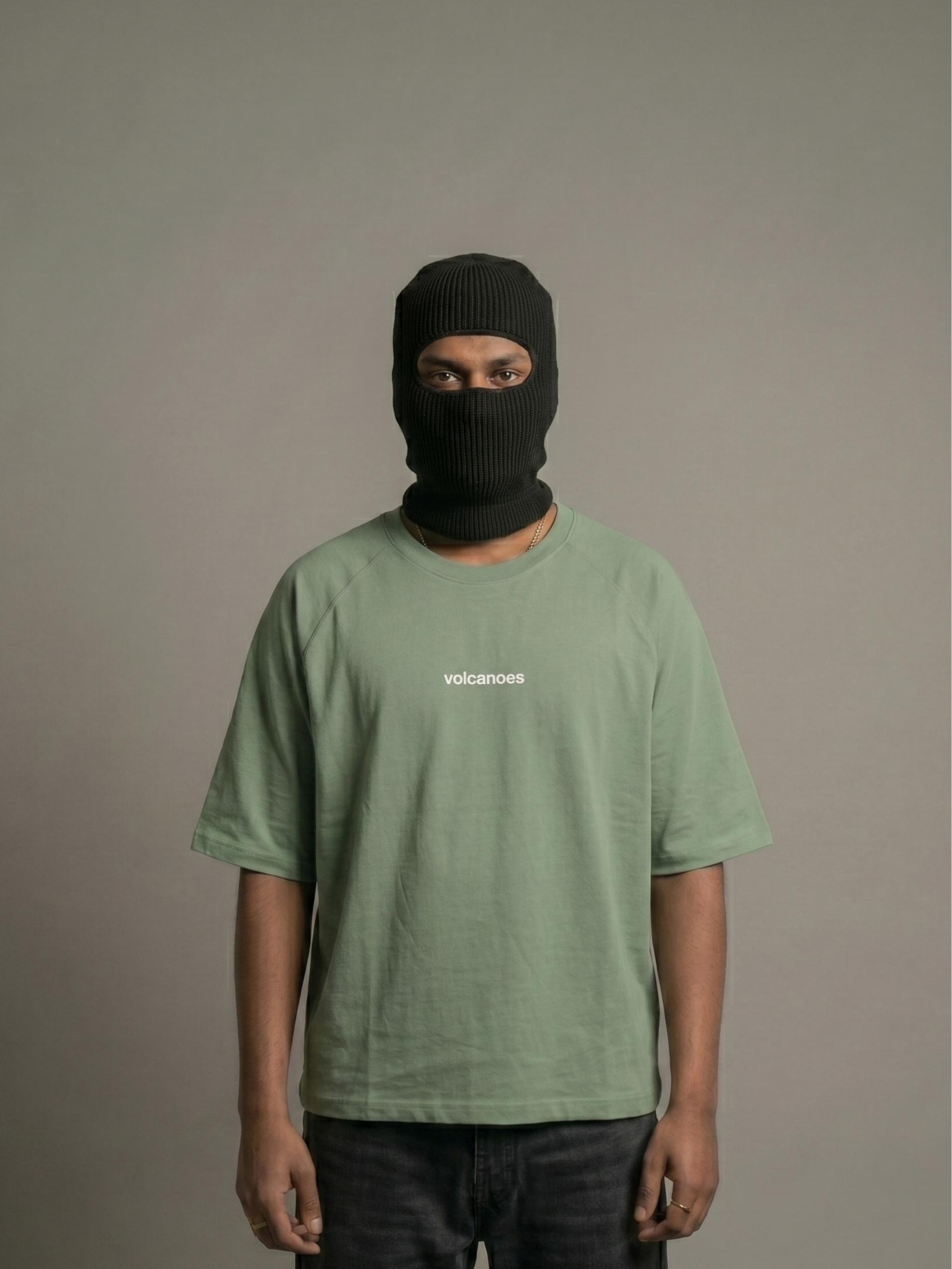 The First Eruption Zero-G Raglan - Green