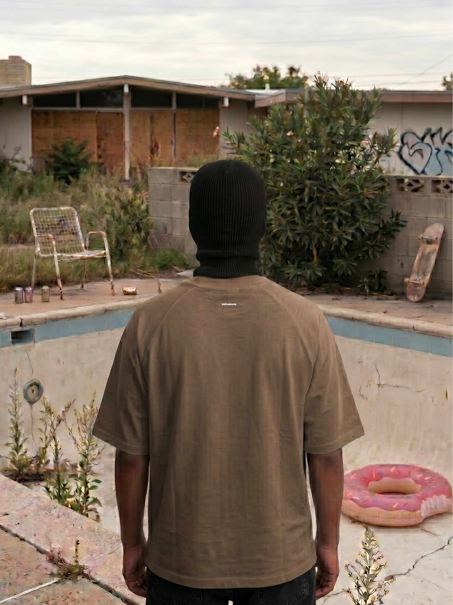 Nonchalant Zero-G Raglan - Brown
