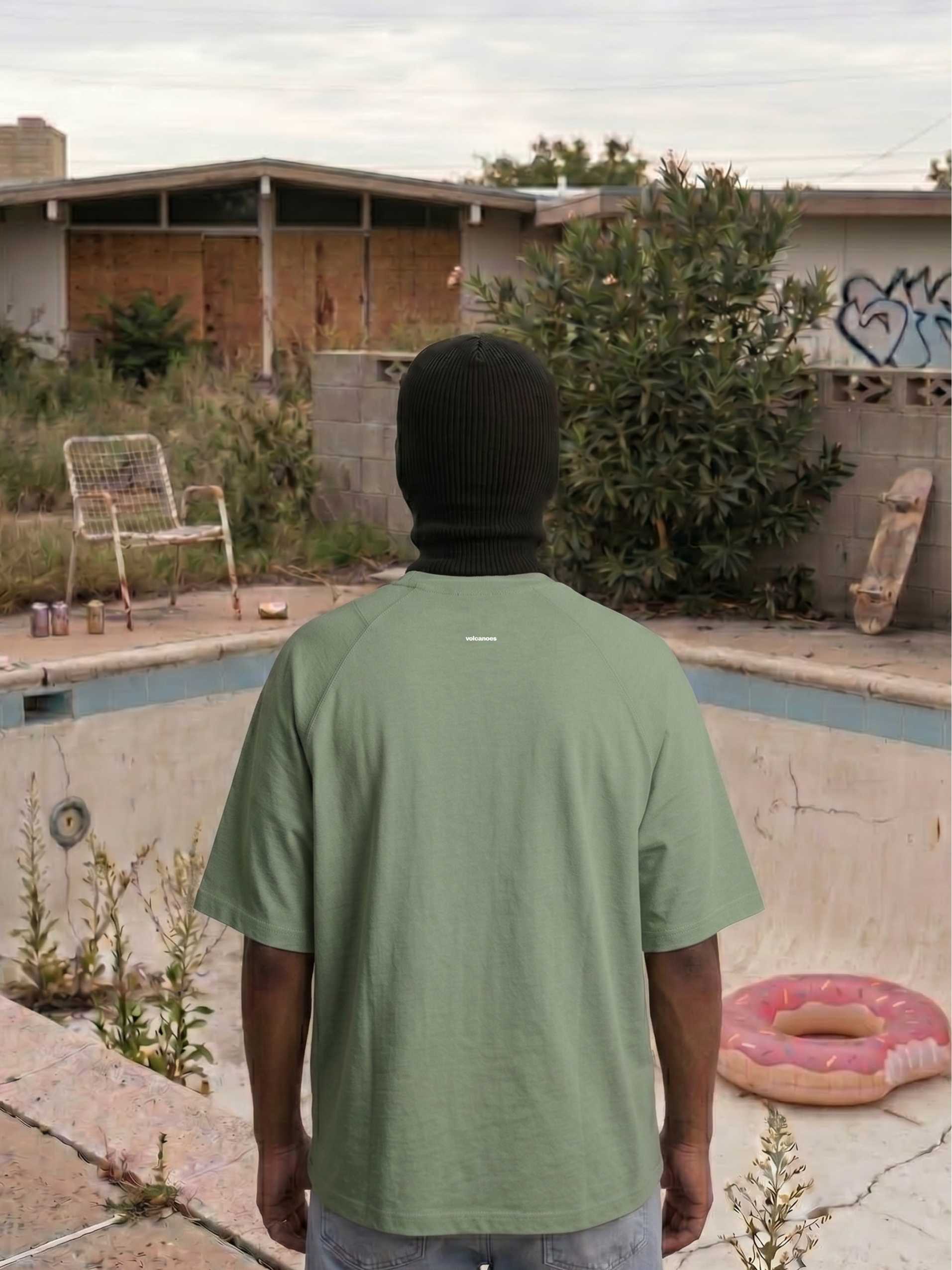 Nonchalant Zero-G Raglan - Green