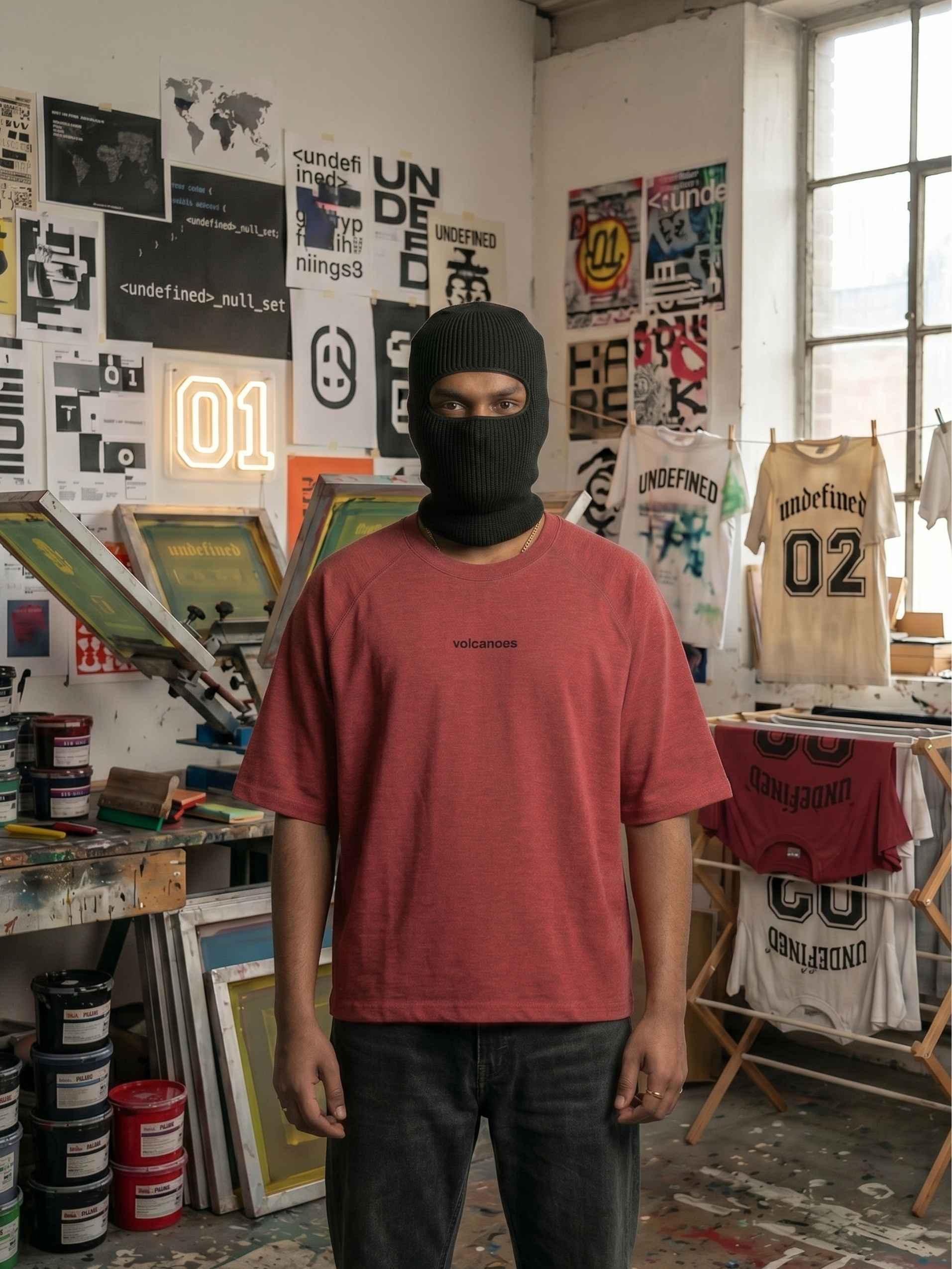 Undefined 01 Zero-G Raglan - Red