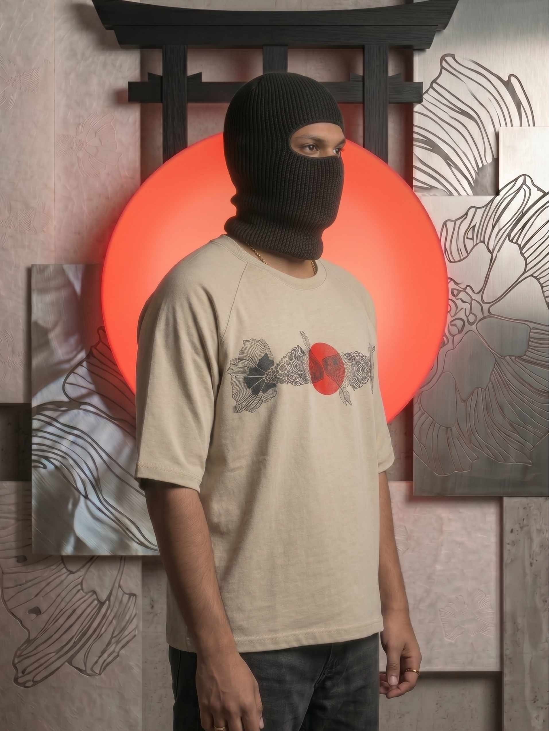 Kaizen Koi Zero-G Raglan - Beige