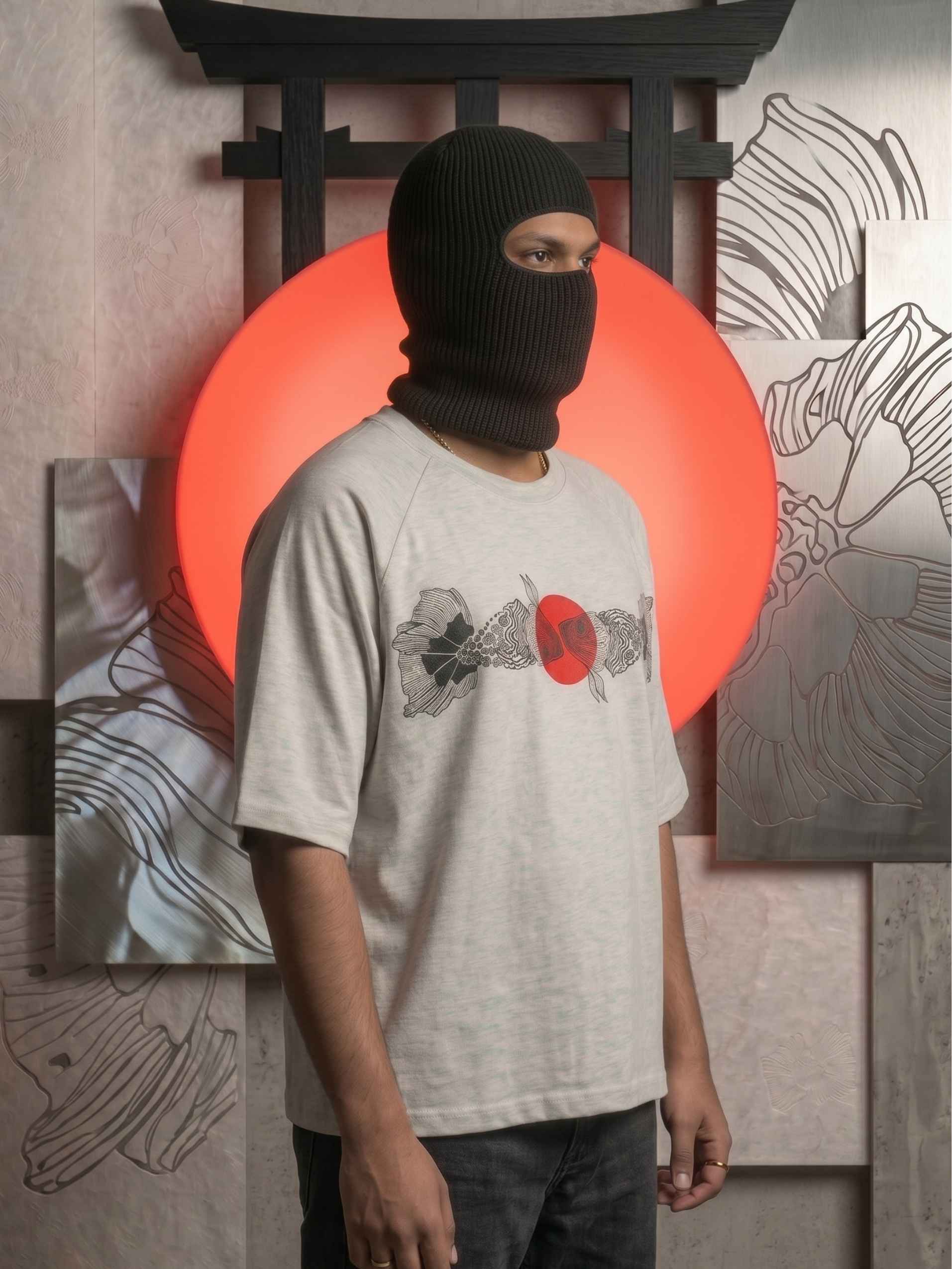 Kaizen Koi Zero-G Raglan - Grey